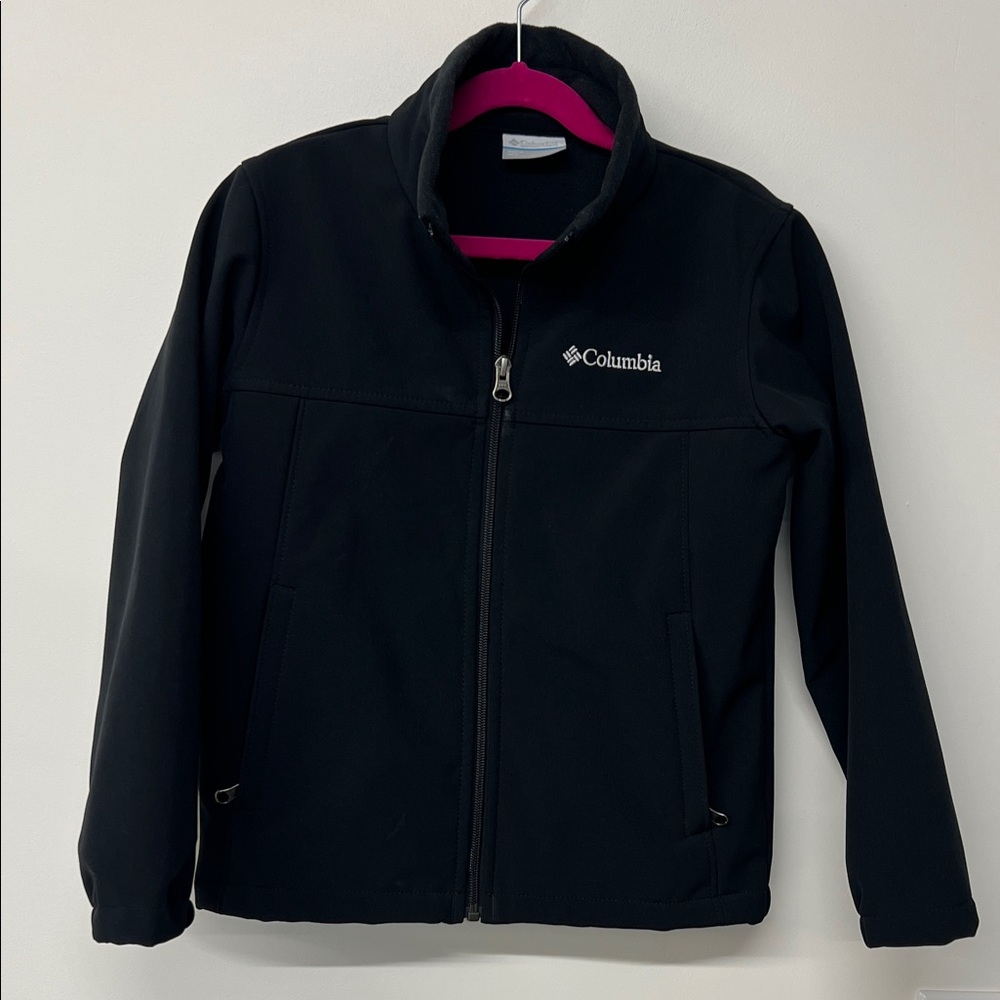 Columbia Kids Black water resistant jacket